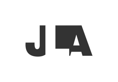 JLA logo tasarımı. İlk harf J L. Teknoloji girişimleri, danışmanlık, kurumsal markalaşma için cesur bir yazı tipi. Yaratıcı şirket adı, manşetler tipografi kimliği, trend logotype.