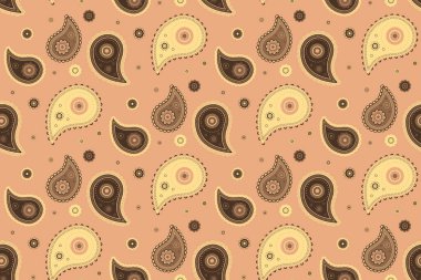 Kan damlası tropikal ve örnek kabile. Paisley yaprağında halılı yaz. Tekstil aşkı. El yapımı bir ipek..