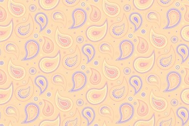 Klasik madalyon üzerindeki desen şablonu. Gerçeküstü resimde eski moda girdap. Hindistan ulusal bir dekorasyon çiziyor.