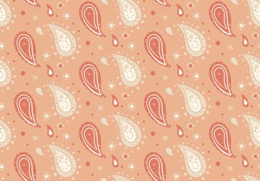 Paisley vektörü fikir örtüsünde. İran bitkisi süsü yaratıcılığı. İç boho yeşillik kumaşı.