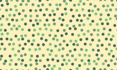 Geometrik tekrarlı yuvarlak benekli desen. Kumaş baskılar, poster arkaplanları ve modaya uygun daireleri olan soyut duvar kağıdı tasarımları için ideal..