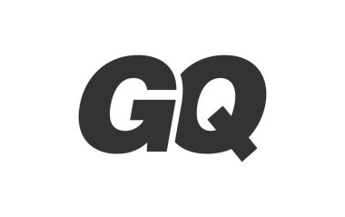 Şirket Markası için GQ Tekno Düzenlenebilir Yazı Tipi Logosu. Benzersiz tipografik fikirleri olan cesur, fütürist tasarım. En Küçük Özel Tür ve Dinamik Harf