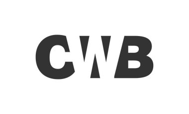 CWB logo tasarımı. İlk harf C W B kalın yazı tipi teknoloji girişimleri, danışmanlık, kurumsal markalaşma. Yaratıcı şirket adı, manşetler tipografi kimliği, trend logotype.