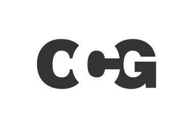 CCG logo tasarımı. İlk harf C G kalın yazı tipi. Teknolojik girişimler, danışmanlık, kurumsal markalaşma için. Yaratıcı şirket adı, manşetler tipografi kimliği, trend logotype.