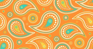 Tekrarlanan oryantasyon, klasik çizim. Tropikal bir dekor krallığı tasviri. Büyüyünce güzel elbiseler giy..