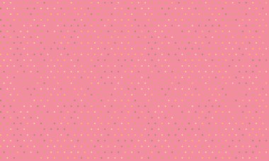 Renkli benekli geometrik polka deseni, kusursuz duvar kâğıdı, tekstil baskısı ve soyut dokunuşlu modern poster arkaplanı için mükemmel..