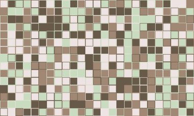 Canlı renkleri olan zarif mozaik fayans deseni. Tekstil, dekoratif kapaklar ya da yapılandırılmış ve simetrik cazibeli modern grafik tasarımı için mükemmel..