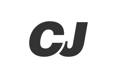 Şirket Markası için CJ Tekno Düzenlenebilir Yazı Tipi Logosu. Benzersiz tipografik fikirleri olan cesur, fütürist tasarım. En Küçük Özel Tür ve Dinamik Harf