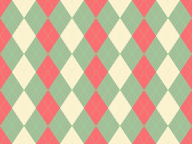 Yumuşak pastel renklerde klasik baklava deseni. Arkaplan, tekstil ya da geri temalı tasarımlar için mükemmel.