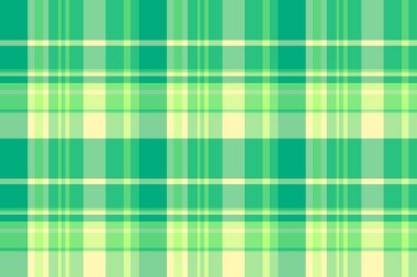 Meslek dokusu ekose tartan, klasik vektör arka plan dikişsiz. Oluşturma deseni kumaşı yeşil ve nane renklerinde tekstil denetimi.