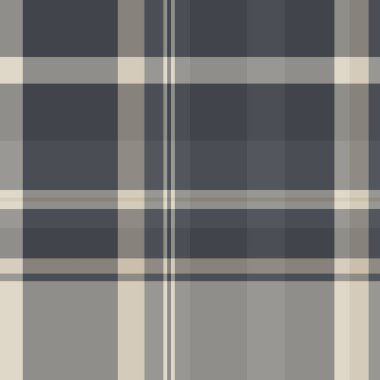 Temel geçmiş kontrolü vektörü, tartan kumaş ekoseli tasarım. Moda desensiz kumaş deseni pastel ve taş grisi renklerde..