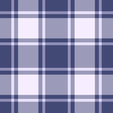 Mükemmel ekose kumaş deseni, akış tartan arkaplan dokusu. Kabile kontrol kumaş vektörü pastel ve mavi renklerde pürüzsüz.