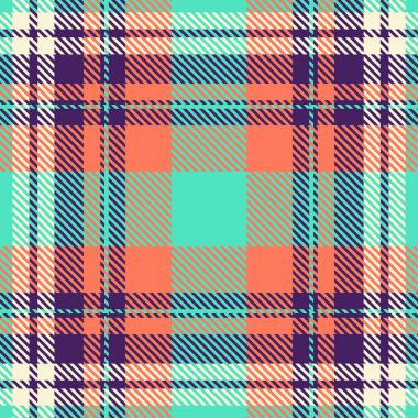 Canlı mercan, deniz mavisi ve krem rengi ekose desenli. Tekstil tasarımı, moda, web sitesi geçmişi ya da koleksiyon kitabı projeleri için mükemmel. Bu neşeli, yaz tasarımı sıcaklık ve enerjiyi çağrıştırıyor..