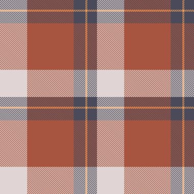 Panjabi arka plan tartını kontrol et. Tertemiz tekstil deseni. Peçe kumaş vektör dokusu ekoseli kırmızı ve beyaz renklerde.