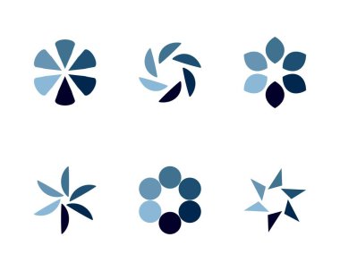 Koleksiyon Yükleme Çubuğu durum simgesi. Vektör çizimi. Vektör yüklü simgeler kümesi. İndirme işlemi sürüyor. Donload ya da Gönderme.