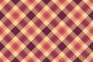Sıcak sonbahar tonlarında zarif çapraz ekoseli desen. Tekstil tasarımı için mükemmel, Falltemalı projeler, ya da çalışmalarınıza klasik stil katmak için..