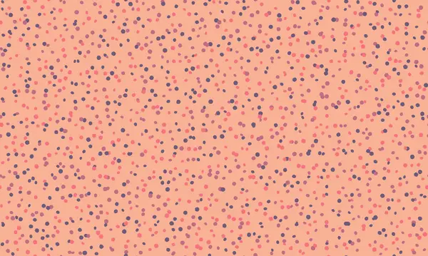 Minimalist yuvarlak şekilli Polka nokta vektör tasarımı. Moda kumaş baskıları, duvar kağıtları ve basit geometrik dokunuşlu poster arkaplanları için ideal..