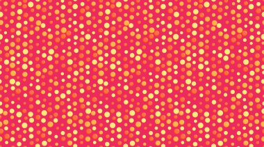 Soyut yuvarlak şekilli vektör polka deseni. Tekstil tasarımları, pürüzsüz duvar kağıtları ya da minimalist geometrik tarzı olan modaya uygun posterler için harika..