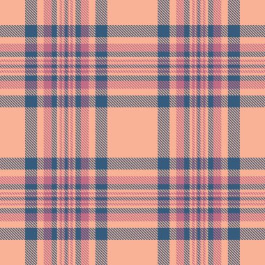 Şeftali ve ekose desenli. Zarif, kusursuz tekstil tasarımı moda, ev dekorasyonu veya web sitesi geçmişi için idealdir. İnce ama şık, bu yinelenen doku çok yönlü ve modern bir estetik sunuyor..