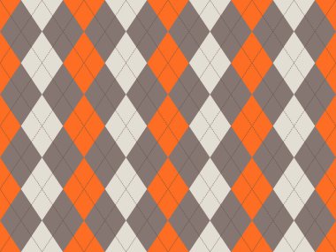 Turuncu, gri ve kremalı canlı baklava deseni. Geçmişi, tekstili ya da web tasarımı için mükemmel. Klasik ama modern, bu geometrik tasarım stil ve çok yönlü bir estetik sunuyor..