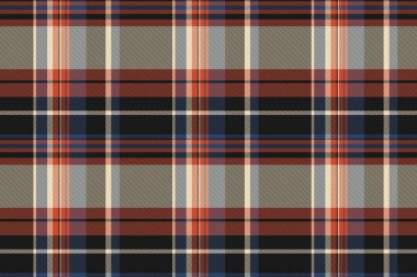 Tartan tekstili soyulmuş vektör, kusursuz ekoseli çek. Süreklilik kumaş desen arkaplan dokusu siyah ve açık renkli.