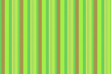 Glanket tekstil dikey arkaplan, solgunluk dokusu dikişsiz. Yeşil ve nane renginde neşeli desen çizgileri vektör çizgisi.