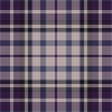 Elegant purple and beige plaid pattern.  Perfect for textile design, fashion, or website backgrounds. clipart