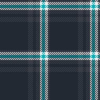 Şık bir deniz mavisi ve gri ekose desenli. Tekstil tasarımları, web sitesi geçmişi ya da moda projeleri için mükemmel. Kesişen çizgiler modern, geometrik bir doku oluşturuyor..