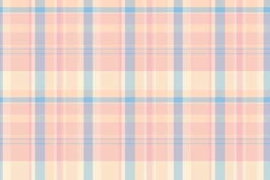 Akış dokusu kontrolü tekstil, estetik kumaş arkaplanı pürüzsüz. Fransa ekose desenli vektör tartanı açık ve beyaz renklerde.