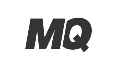 Şirket Markası için MQ Tekno Düzenlenebilir Yazı Tipi Logosu. Benzersiz tipografik fikirleri olan cesur, fütürist tasarım. En Küçük Özel Tür ve Dinamik Harf