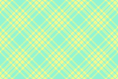 Yıldönümü desenli, pürüzsüz, gerçekçi tekstil ekose dokusu. Duvar kâğıdı denetimi kumaş tartan arkaplanı nane ve sarı renklerde.