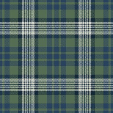 Kusursuz bir arka plan vektörü, pahalı kumaş kontrollü tartan. Türk tekstil desenli ekose desenli pastel ve cyan renklerinde.