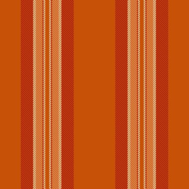 Sıcak turuncu ve kırmızı renklerde çizgili sonbahar tekstil deseni. Hatalı tasarım, moda, ev dekorasyonu ya da web sitesi geçmişi için mükemmel.