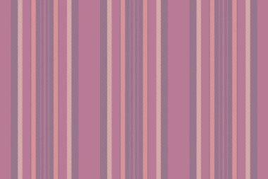 Sönük pembe ve mor renkteki zarif dikey çizgiler, arka plan, tekstil veya ambalaj için mükemmel, sofistike ve sakinleştirici bir desen yaratır..