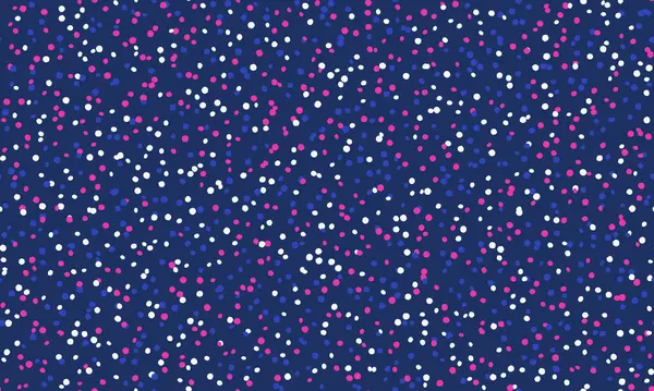 Renkli geometrik daireli vektör noktalı desen. Tekstil, kusursuz duvar kağıtları ve modern tasarım için son moda soyut arka planlar için mükemmel..