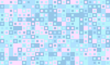 Yumuşak renklerle simetrik küp tasarımı. Çağdaş tekstil ürünleri, tekrarlanan baskılar ve dekoratif arka planlar için mükemmel..