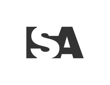 ISA logo tasarımı. İlk harf I S. Teknoloji girişimleri, danışmanlık, kurumsal markalaşma için cesur bir yazı tipi. Yaratıcı şirket adı, manşetler tipografi kimliği, trend logotype.