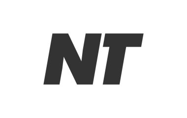 Şirket Markası için NT Tekno Düzenlenebilir Yazı Tipi Logosu. Benzersiz tipografik fikirleri olan cesur, fütürist tasarım. En Küçük Özel Tür ve Dinamik Harf