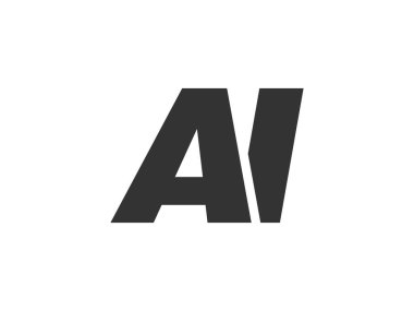 Şirket Markası için Al Techno Düzenlenebilir Yazı Tipi Logosu. Benzersiz tipografik fikirleri olan cesur, fütürist tasarım. En Küçük Özel Tür ve Dinamik Harf