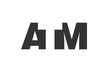 ATM logosu tasarımı. İlk harf A T M kalın yazı tipi teknoloji girişimleri, danışmanlık, kurumsal markalaşma. Yaratıcı şirket adı, manşetler tipografi kimliği, trend logotype.