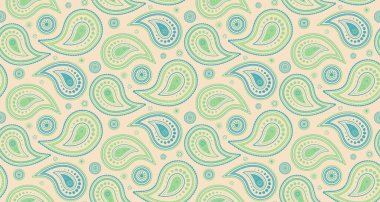 Bahar mevsiminde modaya uygun bir hava. Pastel sanat eserlerinde doğa geometrisi. Tekrarlanan şablon üzerinde tekstil yinelemesi.