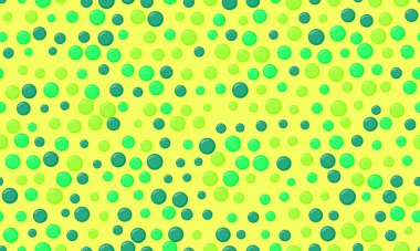 Geometrik daireli polka nokta vektör deseni. Tekstil tasarımları, duvar kağıtları ya da soyut minimalist tarzlı modaya uygun poster arkaplanları için mükemmel..