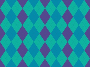 Canlı deniz mavisi ve mor baklava deseni. Geçmişi, tekstili ya da moda tasarımları için mükemmel. Bu geometrik, pürüzsüz doku sofistike ama oyuncu bir estetik sunuyor..