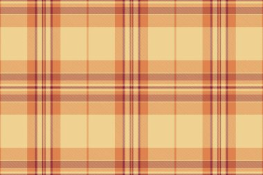 Uzun, pürüzsüz doku kalıbı, tartan kontrol arkaplanı. Tekstil kumaşını kehribar ve turuncu renklerle özelleştir.
