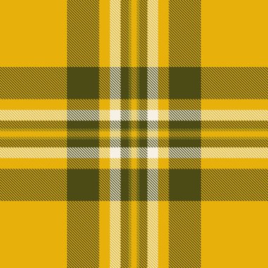 Canlı sarı ve zeytin yeşili ekose desenli. Tekstil tasarımı, moda veya web sitesi geçmişi için mükemmel. Bu neşeli, geometrik tasarım sıcaklığı ve tarzı çağrıştırıyor..