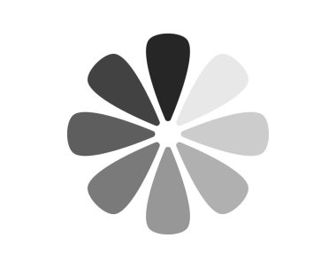 Çubuk durum simgesi yükleniyor. Vektör çizimi. Vektör yüklü simgeler. İndirme işlemi sürüyor. Donload ya da Gönderme.