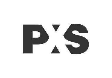 PXS logo tasarımı. İlk harf P X S kalın yazı tipi teknoloji girişimleri, danışmanlık, kurumsal markalaşma. Yaratıcı şirket adı, manşetler tipografi kimliği, trend logotype.