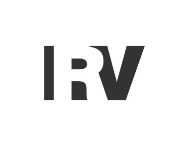 IRV logo tasarımı. İlk harf I R V kalın yazı tipi teknolojik girişimler, danışmanlık, kurumsal markalaşma. Yaratıcı şirket adı, manşetler tipografi kimliği, trend logotype.