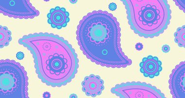 Ayrıntılı karmaşıklık bir boho doğu. Şablonlu modern motif. Simetri anahatlarından botanik fayanslar.