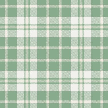 Gerçekçi desenli tartan dokusu, pürüzsüz kontrol kumaşı. Pastel ve beyaz renk paletinde Valentine arkaplan ekose vektör tekstili.